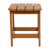 Flash Furniture JJ-T14001-TEAK-GG Teak All-Weather Poly Resin Wood Adirondack Side Table addl-5