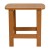 Flash Furniture JJ-T14001-TEAK-GG Teak All-Weather Poly Resin Wood Adirondack Side Table addl-6