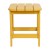 Flash Furniture JJ-T14001-YLW-GG Yellow All-Weather Poly Resin Wood Adirondack Side Table addl-5