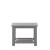 Flash Furniture JJ-T14022-GY-GG Gray All-Weather Poly Resin Wood Two Tiered Adirondack Slatted Coffee Table addl-8