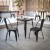 Flash Furniture JJ-T14619-60-BKBK-GG Commercial Poly Resin Square Patio Dining Table, 23.75". Black/Black addl-6