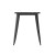Flash Furniture JJ-T14619-60-BKBK-GG Commercial Poly Resin Square Patio Dining Table, 23.75". Black/Black addl-8
