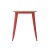 Flash Furniture JJ-T14619-60-BRRD-GG Commercial Poly Resin Square Patio Dining Table, 23.75". Brown/Red addl-8
