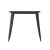 Flash Furniture JJ-T14619-80-BKBK-GG Commercial Poly Resin Square Patio Dining Table, 31.5", Black/Black addl-8