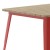 Flash Furniture JJ-T14619-80-BRRD-GG Commercial Poly Resin Square Patio Dining Table, 31.5", Brown/Red addl-7