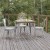 Flash Furniture JJ-T14619-80-BRSL-GG Commercial Poly Resin Square Patio Dining Table, 31.5", Brown/Silver addl-5