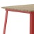 Flash Furniture JJ-T14619H-80-BRRD-GG Commercial Poly Resin Square Bar Table 31.5", Brown/Red addl-7