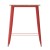 Flash Furniture JJ-T14619H-80-BRRD-GG Commercial Poly Resin Square Bar Table 31.5", Brown/Red addl-8