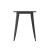 Flash Furniture JJ-T14623-60-BKBK-GG Commercial Poly Resin Round Patio Dining Table, 23.75", Black/Black addl-8