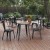 Flash Furniture JJ-T14623-60-BRBK-GG Commercial Poly Resin Round Patio Dining Table, 23.75". Brown/Black addl-1