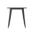 Flash Furniture JJ-T14623-80-BKBK-GG Commercial Poly Resin Round Patio Dining Table, 30", Black/Black addl-8