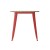 Flash Furniture JJ-T14623-80-BRRD-GG Commercial Poly Resin Round Patio Dining Table, 30", Brown/Red addl-8