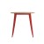 Flash Furniture JJ-T14623-80-BRRD-GG Commercial Poly Resin Round Patio Dining Table, 30", Brown/Red addl-9
