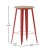 Flash Furniture JJ-T14623H-80-BRRD-GG Commercial Poly Resin Round Bar Table 23.75", Brown/Red addl-4