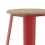 Flash Furniture JJ-T14623H-80-BRRD-GG Commercial Poly Resin Round Bar Table 23.75", Brown/Red addl-7