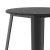 Flash Furniture JJ-T14623H-76-BKBK-GG Commercial Poly Resin Round Bar Table 30", Black/Black  addl-7