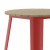 Flash Furniture JJ-T14623H-76-BRRD-GG Commercial Poly Resin Round Bar Table 30", Brown/Red addl-7
