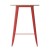 Flash Furniture JJ-T14623H-76-BRRD-GG Commercial Poly Resin Round Bar Table 30", Brown/Red addl-8