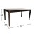 Flash Furniture KER-T-217-WEN-60-GG 60" Heavy Duty Rectangle Wood Table, Wenge Matte Finish addl-4