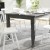 Flash Furniture KER-T-799-GRY-60-GG 60" Heavy Duty Rectangle Wood Table with Turned Wooden Legs, Antique Gray Finish addl-6