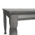 Flash Furniture KER-T-799-GRY-60-GG 60" Heavy Duty Rectangle Wood Table with Turned Wooden Legs, Antique Gray Finish addl-7