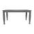 Flash Furniture KER-T-799-GRY-60-GG 60" Heavy Duty Rectangle Wood Table with Turned Wooden Legs, Antique Gray Finish addl-9