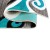 Flash Furniture KP-RG952-310-TQ-GG Athos Collection 3