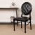 Flash Furniture LE-B-B-T-MON-GG Hercules King Chair with Tufted Back, Black Vinyl Seat and Black Frame addl-1