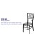 Flash Furniture LE-BLACK-GG Hercules PREMIUM Series Black Resin Stacking Chiavari Chair addl-3