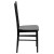 Flash Furniture LE-BLACK-GG Hercules PREMIUM Series Black Resin Stacking Chiavari Chair addl-8