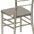 Flash Furniture LE-CHAMP-GG Hercules PREMIUM Series Champagne Resin Stacking Chiavari Chair addl-10
