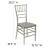 Flash Furniture LE-CHAMP-GG Hercules PREMIUM Series Champagne Resin Stacking Chiavari Chair addl-4