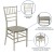 Flash Furniture LE-CHAMP-GG Hercules PREMIUM Series Champagne Resin Stacking Chiavari Chair addl-9