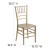 Flash Furniture LE-GOLD-GG Hercules PREMIUM Series Gold Resin Stacking Chiavari Chair addl-5