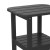 Flash Furniture LE-HMP-1035-1517H-BK-GG Black All Weather HDPE 2-Tier Adirondack Side Table addl-7
