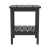 Flash Furniture LE-HMP-1035-1517H-BK-GG Black All Weather HDPE 2-Tier Adirondack Side Table addl-8