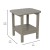 Flash Furniture LE-HMP-1035-1517H-BR-GG Brown All Weather HDPE 2-Tier Adirondack Side Table addl-4