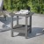 Flash Furniture LE-HMP-1035-1517H-GY-GG Gray All Weather HDPE 2-Tier Adirondack Side Table addl-5