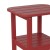 Flash Furniture LE-HMP-1035-1517H-RD-GG Red All Weather HDPE 2-Tier Adirondack Side Table addl-7