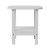 Flash Furniture LE-HMP-1035-1517H-WT-GG White All Weather HDPE 2-Tier Adirondack Side Table addl-9