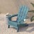 Flash Furniture LE-HMP-1044-10-BL-GG Blue HDPE Adirondack Chair with Cup Holder addl-6