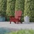 Flash Furniture LE-HMP-1044-10-RD-GG Red HDPE Adirondack Chair with Cup Holder addl-5