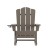 Flash Furniture LE-HMP-1044-31-BR-GG Brown HDPE Adirondack Rocking Chair with Cup Holder addl-9