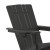 Flash Furniture LE-HMP-1045-10-BK-GG Black HDPE Adirondack Chair with Cup Holder addl-8