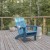 Flash Furniture LE-HMP-1045-10-BL-GG Blue Adirondack Patio Chair with Cup Holder addl-1