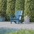 Flash Furniture LE-HMP-1045-10-BL-GG Blue Adirondack Patio Chair with Cup Holder addl-5