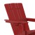Flash Furniture LE-HMP-1045-10-RD-GG Red Adirondack Patio Chair with Cup Holder addl-8