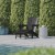 Flash Furniture LE-HMP-1045-110-BK-GG Black Adirondack Patio Chair with Ottoman and Cup Holder addl-5