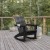 Flash Furniture LE-HMP-1045-31-BK-GG Black Adirondack Rocking Chair with Cup Holder addl-1