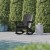 Flash Furniture LE-HMP-1045-31-BK-GG Black Adirondack Rocking Chair with Cup Holder addl-6